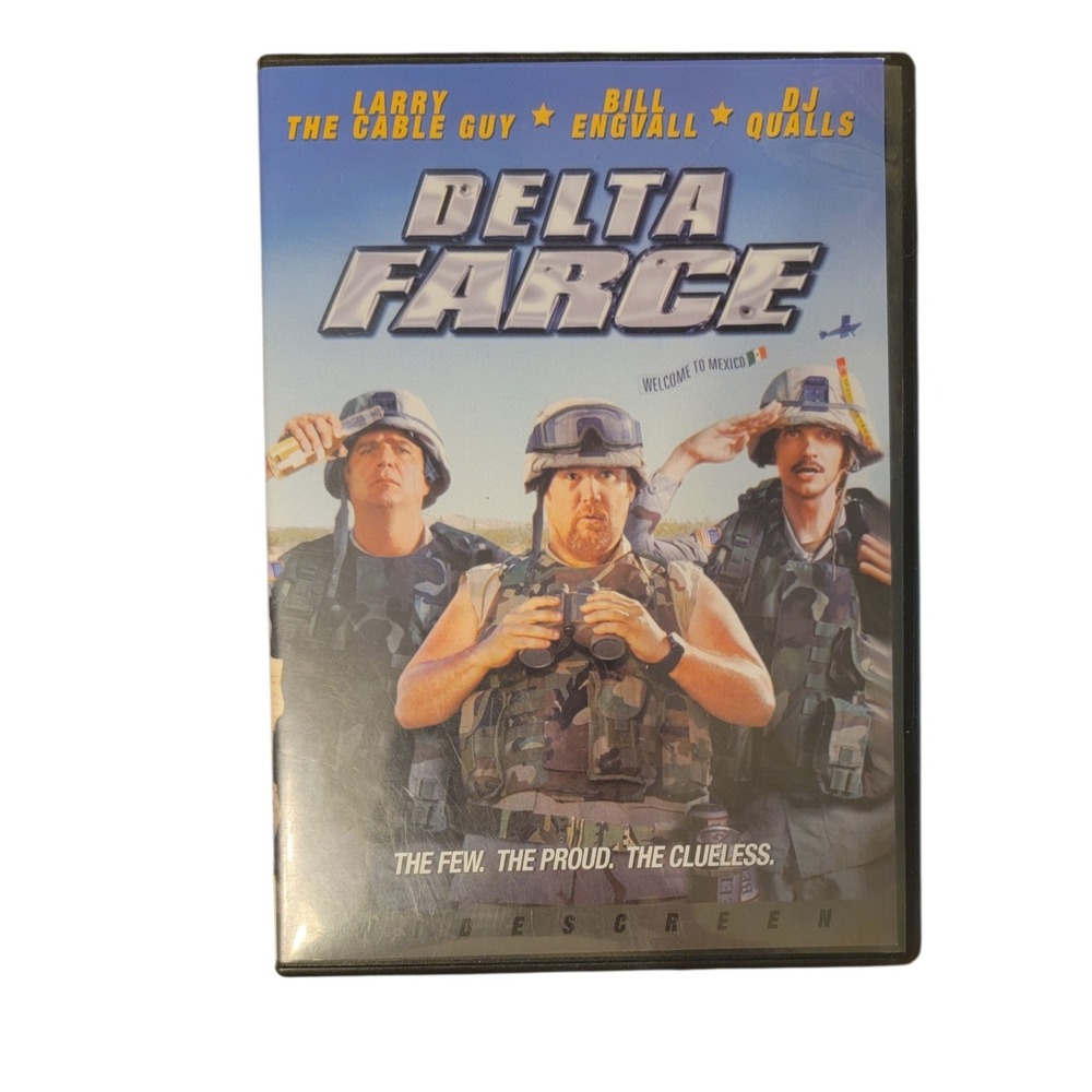 Delta Force DVD Movie‎ Larry The Cable Guy Bill Engvall DJ Qualls Comedy